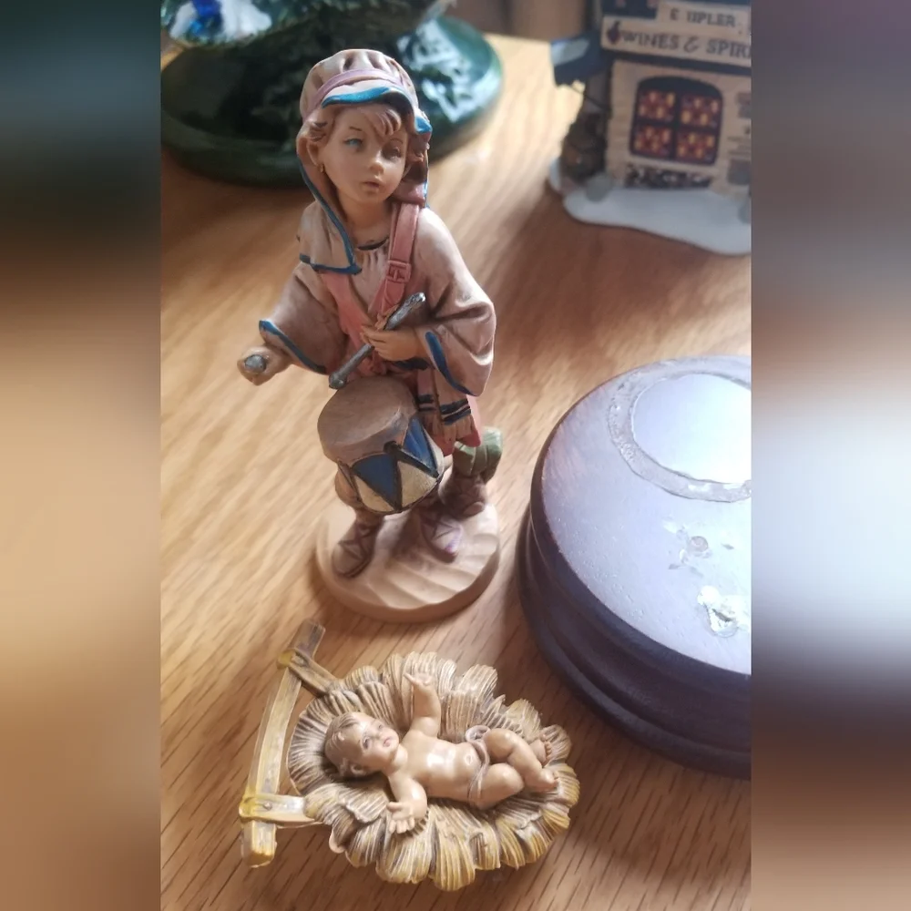 Fontainini Drummer Boy Nativity Figure - Picture 5 of 8